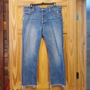 Mother Denim Jeans Crop The Neat Button Fly Womens 34